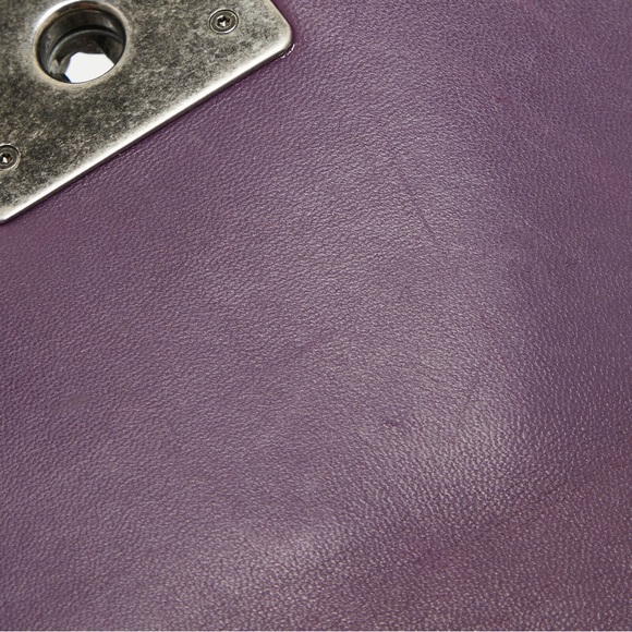 Chanel Purple Velvet Small Boy Bag - Picture 1 of 4